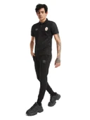 Galatasaray Orijinal Lisanslı Umbro Lastikli Paça Siyah Eşofman Altı TD-0081 - 4