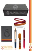 Galatasaray Orijinal Lisanslı Premium Kalem Bileklik Bloknot Silgi Hediyelik Set - 1
