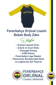 Fenerbahçe Orijinal Lisanslı Sonsuza Kadar Bebek Body Zıbın - 2