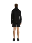 Galatasaray Orijinal Lisanslı Kapüşonlu Siyah Fermuarlı Hoodie - 3