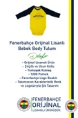 Fenerbahçe Orijinal Lisanslı Sonsuza Kadar Bebek Body Zıbın Hediyelik Ahşap Kutulu - 11