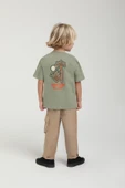 Erkek Bebek Sırt Baskılı Tshirt - 2