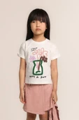 Kız Bebek Kabartma Baskılı Tshirt - 1