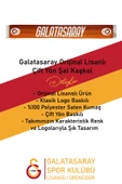 Galatasaray Orijinal Lisanslı Şal Kaşkol Atkı ve Premium Uçlu Kalem Set Aslan Baskılı Ahşap Kutulu - 3