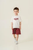 Mackays Erkek Çocuk Çizgili Penye Şort Takım thumbnail 2