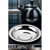 ModaCar Veneta 6 Adet Metal Çay Tabağı Seti - 1