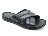 Asker 1922-25 %100 Hakiki Deri Erkek Full Ortapedik Terlik thumbnail 1