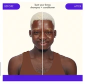 AMIKA Bust Your Brass Cool Blond - Sararma Karşıtı Şampuan 275 ml thumbnail 3