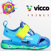 Vicco Live İlk Adım Bebek Ortopedik Işıklı Çocuk Spor Sandalet - 3
