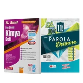 Çap Yayınları 11.Sınıf Fen Lisesi Kimya Seti ve Evrensel 4 lü Sarmal Deneme Seti 2 Kitap - 1