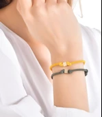 14 Ayar Küp Altın Bileklik Bay & Bayan thumbnail 3