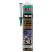 Akfix 100AQ Akvaryum Sızdırmaz Silikonu Şeffaf Solvent İçermeyen Silikon 280 mL - 2