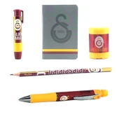 Galatasaray Orijinal Lisanslı Kalem Defter Vip Set Ahşap Kutulu - 6