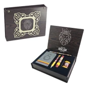 Galatasaray Orijinal Lisanslı Kalem Defter Vip Set Ahşap Kutulu - 5