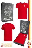 Galatasaray Orijinal Lisanslı Umbro V Yaka Kırmızı T-Shirt Hediyelik Ahşap Kutulu thumbnail 1