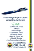 Fenerbahçe Orijinal Renkli Logo Sıfır Yaka Çocuk T-Shirt Uçlu Kalem Hediyelik Set Ahşap Kutulu - 5