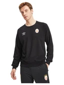 Galatasaray Orijinal Lisanslı Sıfır Yaka Siyah Sweat - 2