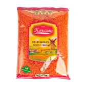 Korcan Kırmızı Mercimek 1 kg x 12 Adet - 2