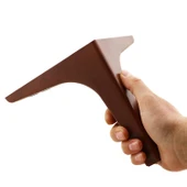 Mobilya Tv Ünitesi Konsol Koltuk Kanepe Destek Ayağı 17 Cm Ahşap Desenli Ayakları 6'lı Set thumbnail 5