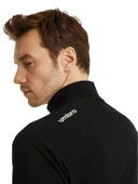 Galatasaray Orijinal Lisanslı Dik Yaka Fermuarlı Siyah Sweat Gs Aslan Baskılı Hediyelik Ahşap Kutu thumbnail 4