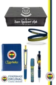 Fenerbahçe Orijinal Lisanslı Premium Kalem Bileklik Bloknot Silgi Hediyelik Set - 1