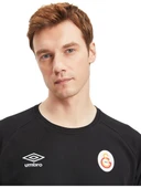 Galatasaray Orijinal Lisanslı Sıfır Yaka Siyah Sweat Şal Kaşkol Set Hediyelik Ahşap Kutulu thumbnail 11