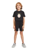 Gs Srt 003 Galatasaray Orijinal Lisanslı Çocuk Şort Siyah - 6