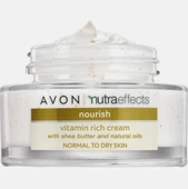 Avon Nutra Effect Nourish Kuru Ciltler İçin Su Bazlı Yağsız Nemlendirici Yüz Bakım Kremi 50 ml - 1
