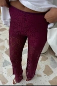 İçi Astarlı Dantel Pantolon 0081 - 3