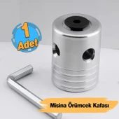Motorlu Tırpan Çim Biçme Örümcek Kafa Misina Başlığı Başlık Yan Tırpan Uyumlu Metal Aluminyum - 1