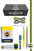 Fenerbahçe Orijinal Lisanslı Kalem Bileklik Bloknot Kalemtraş Silgi Hediyelik Set - 1