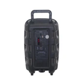 Zore PK-15 FM Radyolu Mikrofonlu RGB TWS 8 inç Stereo Bass Kablosuz Karaoke Hoparlör - 6