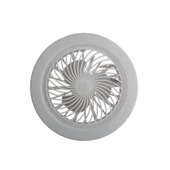 CATA CT-1153 Poyraz Fanlı 42 Watt LED Ampul lamba beyaz ışık vantilatör aydınlatma E27 3 renk dim edilebilir - 2
