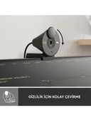 Logitech Brio 300 960-001436 Mikrofonlu Webcam Siyah - 3