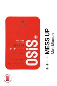 Osis Mess Up Mat Şekillendirici Gum Macun 100ml | Orta Tutuş Mat Görünüm Kolay Şekil Esnek Wax - 1