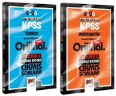 Yargı 2026 KPSS Lise Ortaöğretim Ön Lisans Türkçe+Matematik Orijinal Çıkmış Sorular 2010-2024 2 li Set Yargı Yayınları - 1