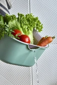 Tasty 5 Prç. Çok Amaçlı Karıştırma Kabı Süzgeç Kesme Tahtası Hazırlık Seti - 2