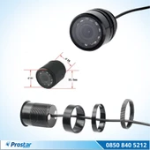 Gece Görüşlü 28 Mm Vidalı Hd 9 Led Işıklı Geri Görüş Kamerası - 2