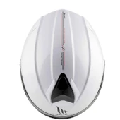 Mt Genesis Sv Solid A0 Çene Açılır Kask Beyaz - 7
