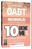 İndeks Akademi 2025 ÖABT MEB-AGS Rehberlik Öğretmenliği 10 DenemeX Çözümlü İndeks Akademi Yayıncılık - 1