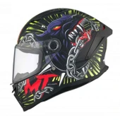 Mt Stinger 2 Akin A3 Mat Kapalı Motosiklet Kaskı - 2