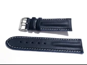 Fado Her Saate Uygun Bombeli  22 mm Piramit modeli   UZUN  XL   Hakiki Deri (222)   MAVİ - 2
