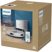 Philips HomeRun 2000 Serisi XU2100/20 Beyaz Çöp İstasyonlu Akıllı Robot Süpürge - 6