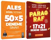 İndeks + EVP Akademi 2025 ALES Sözel Yetenek + Paragraf 5+21 Deneme 2 li Set - Berk Ekici İndeks + EVP Akademi Yayıncılık - 1