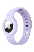 Apple Airtag Uyumlu Silikon Kordon Kayış(Ürün Sadece Kordondur) - 2