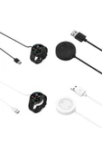 Xiaomi Mi Watch Color 2 Akıllı Saat Uyumlu USB Şarj Kablosu - 4