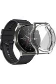 Huawei Watch Gt2 Pro Uyumlu Silikon Ekran ve Kasa Koruyucu Kılıf - 1
