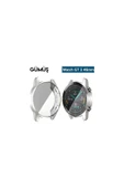 Huawei Watch Gt2 46MM 360 Tam Koruma Silikon Kılıf Koruyucu - 2