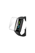 Huawei Band 7 Uyumlu 360 Koruma Ultra Ince Silikon Kılıf - 1