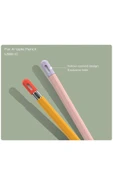 Apple Pencil  3. Nesil (USB-C) Uyumlu Silikon Kılıf - 2